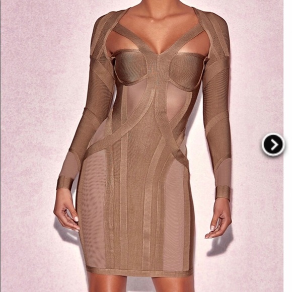 House of CB Rosliza Bandage Dress - Picture 1 of 4